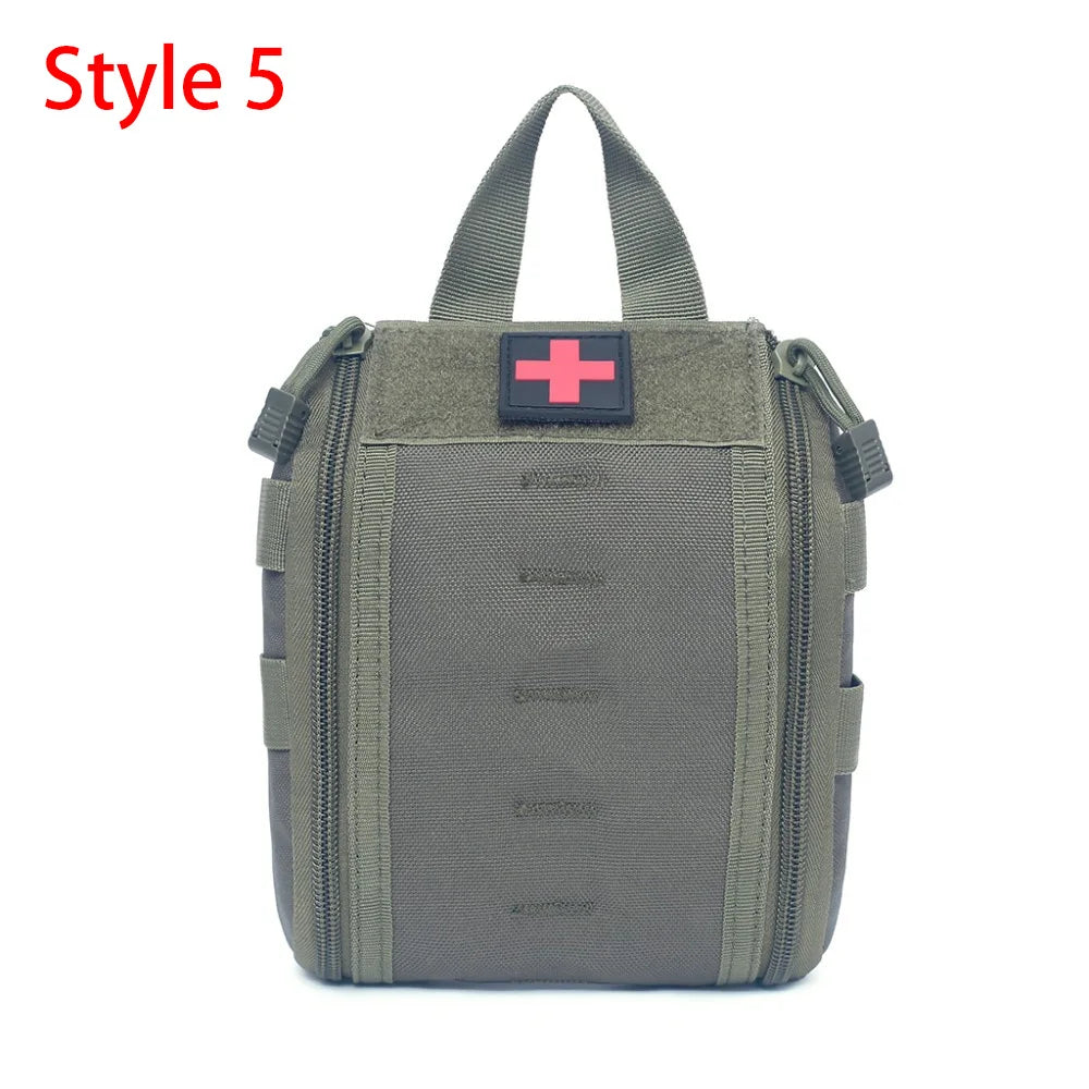 Outdoor Camping Trauma First Aid Kit Multifunctional Equipment Survival Tool Kit Wilderness Survival Emergency Kit