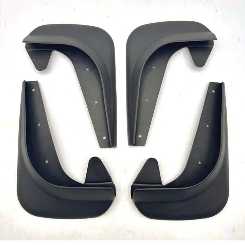 4pcs Set Car Tire Fender Universal Front Rear Wheel Mud Flaps Splash Guards MudFlaps with Screw Automobile Protector Accessories
