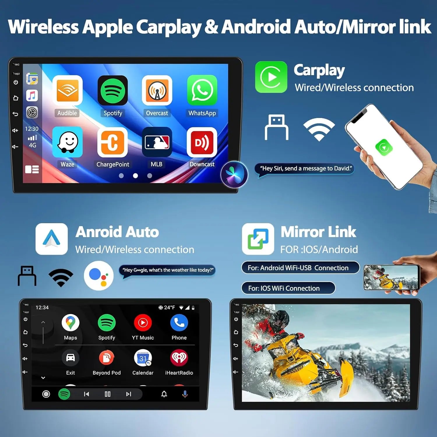 For Honda Fit Jazz 2014 2015 2016 2017 Autoradio GPS Stereo 2din Head Unit Carplay Auto Multimedia Player Car Radio