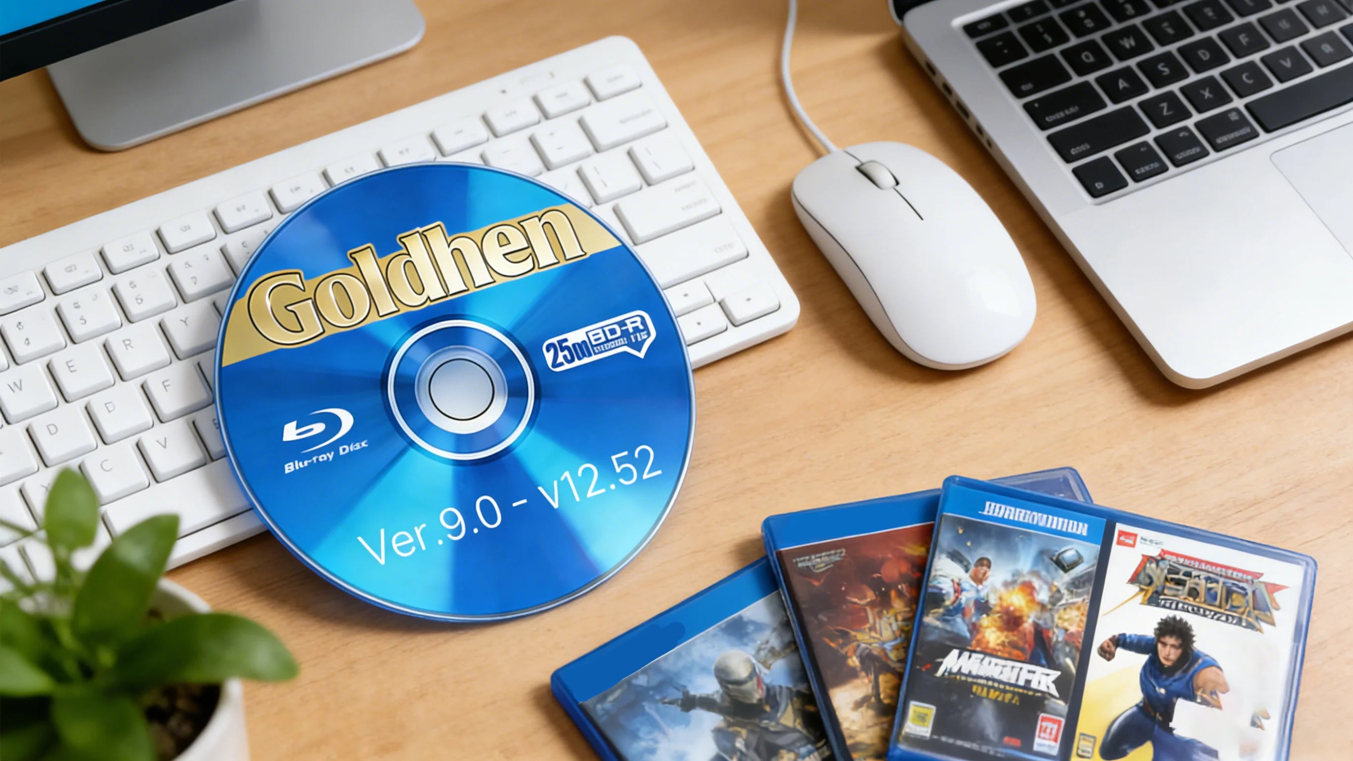 Ultimate GoldHEN for Ps4 Jailbreak Disc V9.0–12.52 Bootable Eject Payload 1-Click Boot Tool 13.0-13.02 Jailbreak Disc