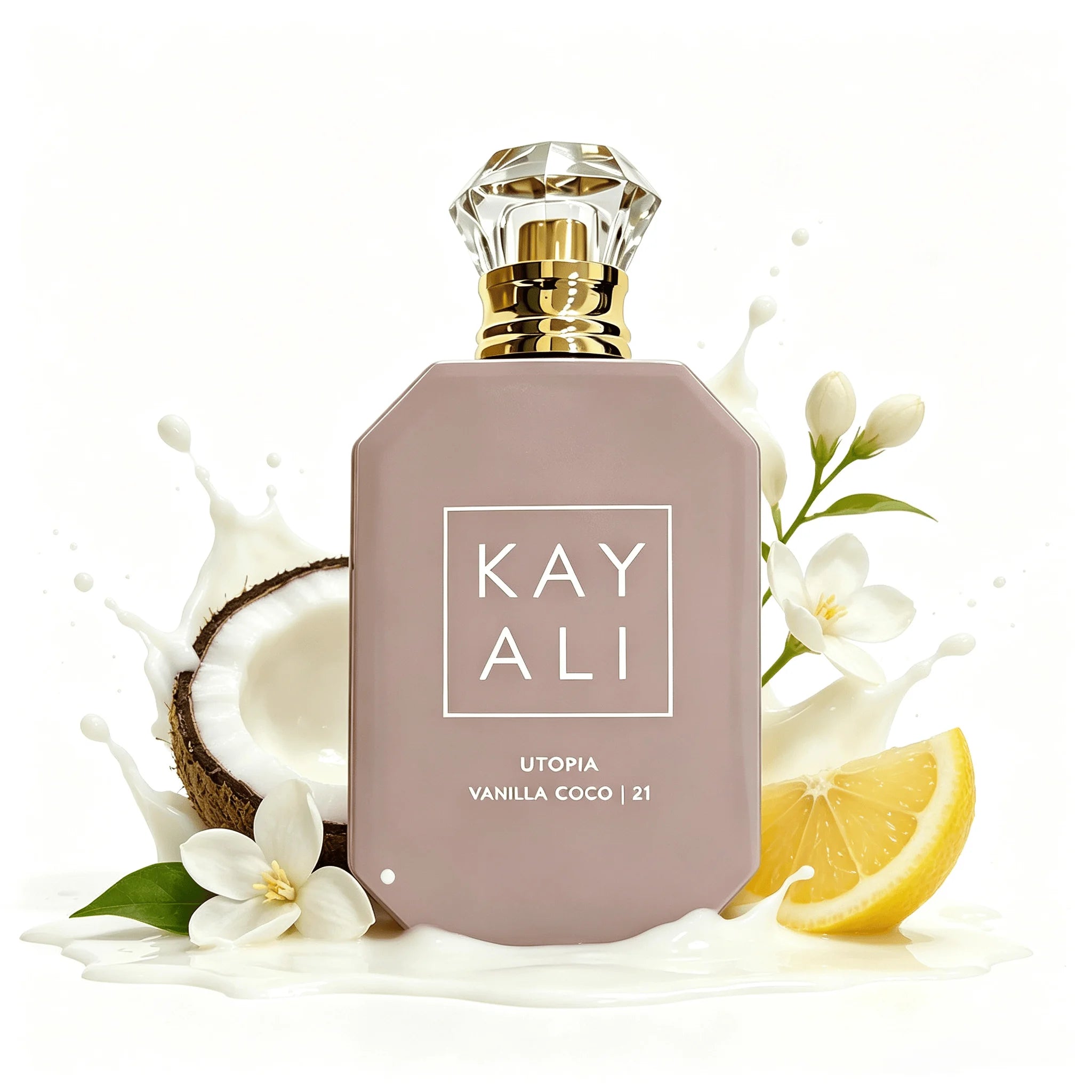 KAYALI Utopia Vanilla Coco | 21 Eau de Parfum 100ml – Warm Coconut & Vanilla Bourbon Intense Fragrance