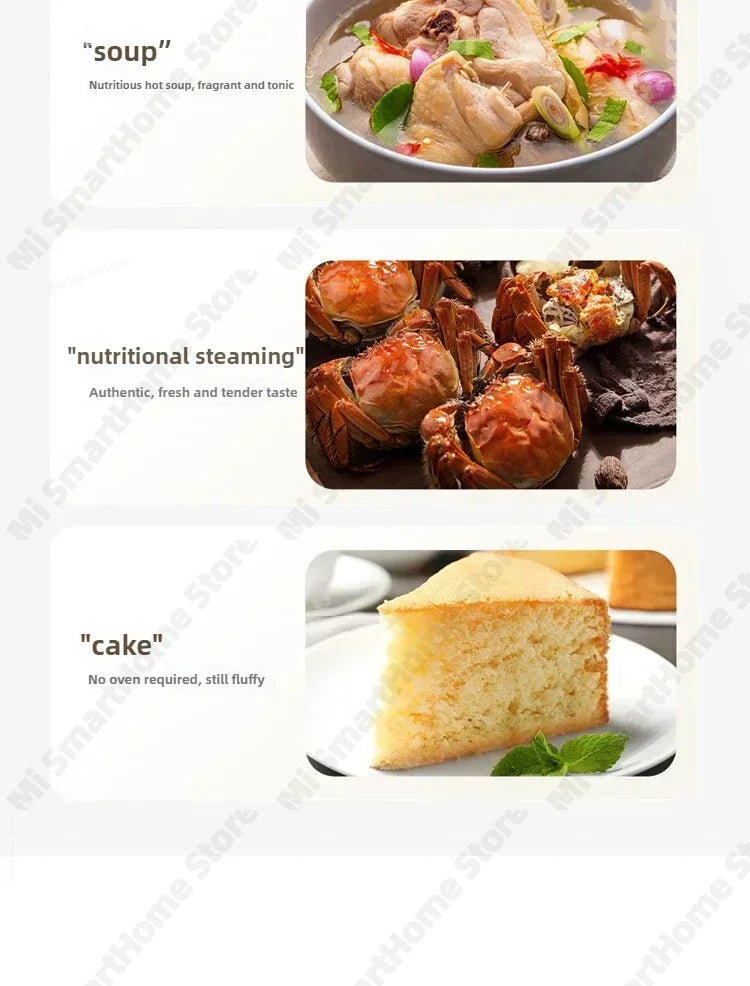 Xiaomi Mi Rice Cooker N1 3L Energy-saving Version 9 Stage Cooking Dual Engine Anti Overflow 6-Layer Composite Liner MFB13A0