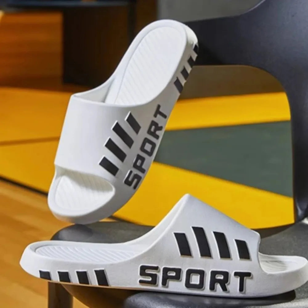 2026 NEW Men's Summer Fashion Slippers Indoor Outdoor Beach Sandals Flip Flop Thick Sole Non-Slip Shower Slippers for Male