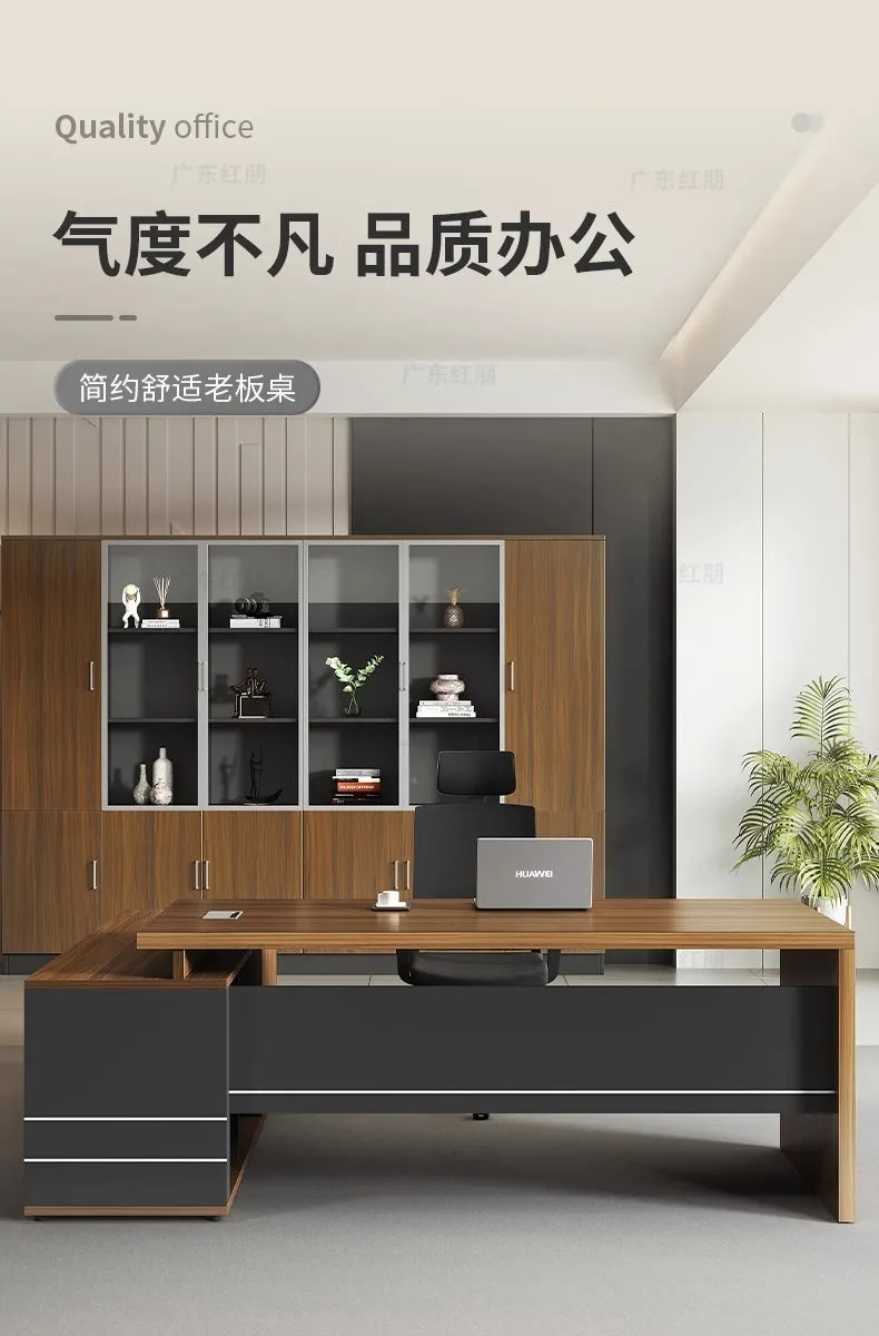 Irregular European Office Desk Lounge Creative Aesthetic Modern Designer Safe Office Desk Shelves Mesa Ordenador Home Furniture