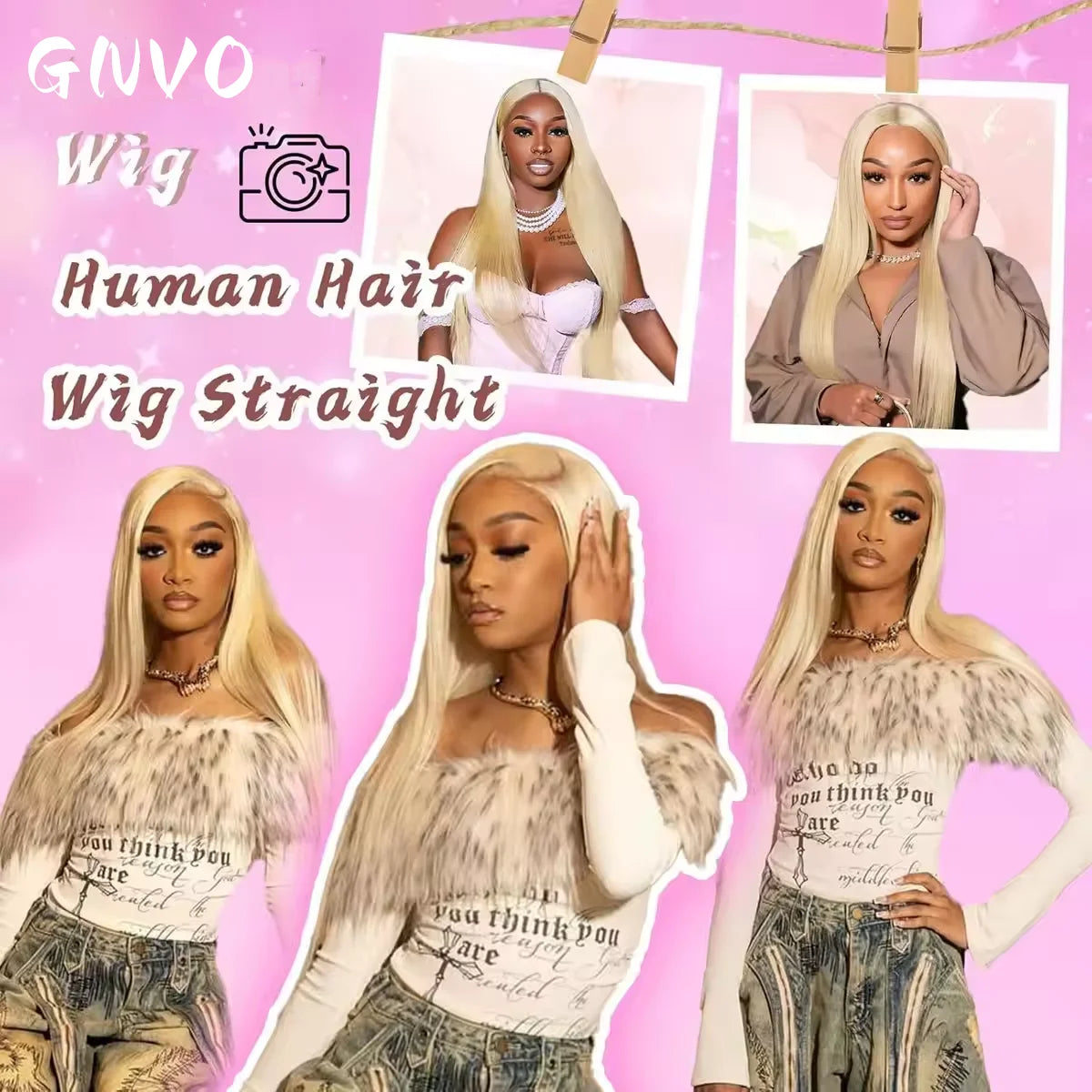 30 Inch 613 Lace Front Wig Human Hair Blonde 13X6 HD Transparent Lace Front Wigs Human Hair 180% Density Blonde L Wigs 613 HD Straight Lace Frontal Wig Pre Plucked