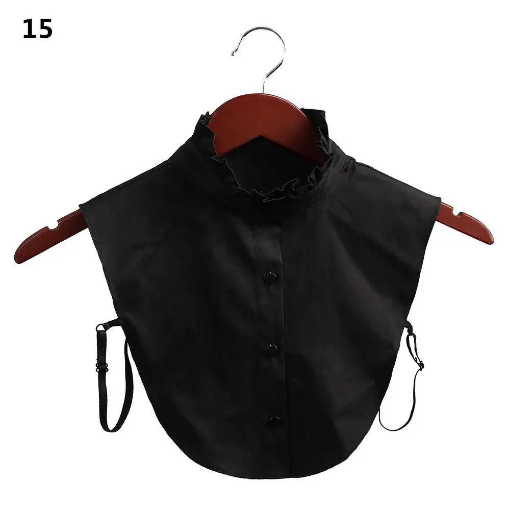 New Lapel Fake Collar Vintage Detachable Shirt False Collar for Women Blouse Sweater Lapel Top Neckwear Ties Clothes Accessories