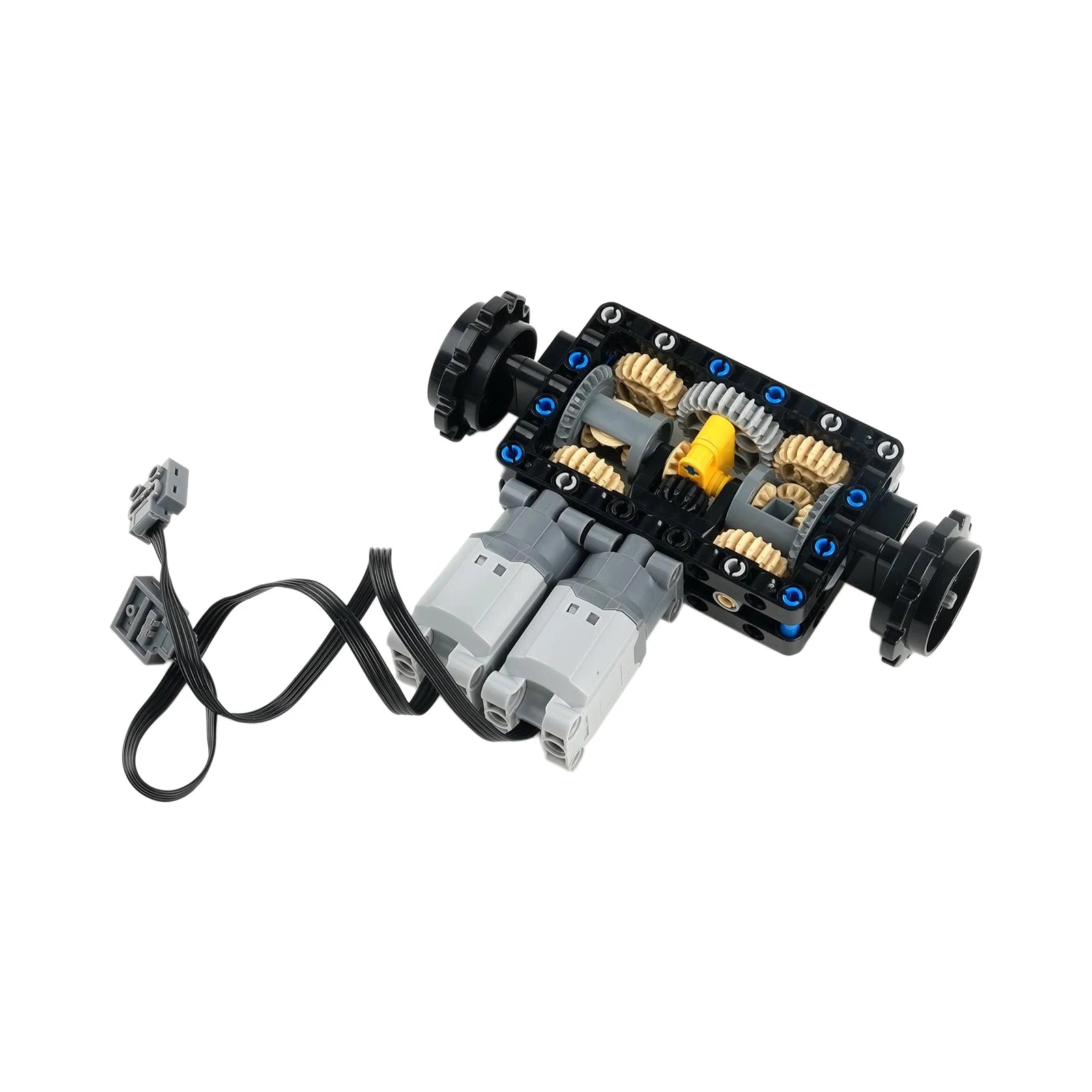 MOC-19788 Tank Remote Control Steering System Building Blocks Kit with L Motors 66pcs ABS Educational STEM Toys Bricks Kids Gift