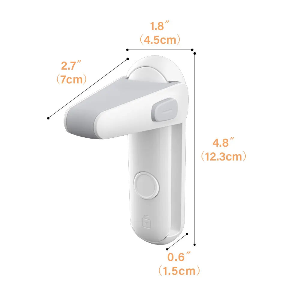 Baby Proofing Door Handle Lock,Childproofing Door Knob Lock Easy to Install and Use Door Lever Lock