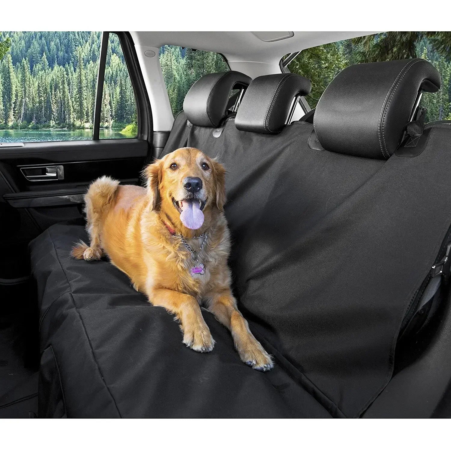 Waterproof 600D Oxford Cloth Dog Car Seat Cover Pet Travel Dog Carrier Car Trunk Mat SUV Cargo Liner For Dogs