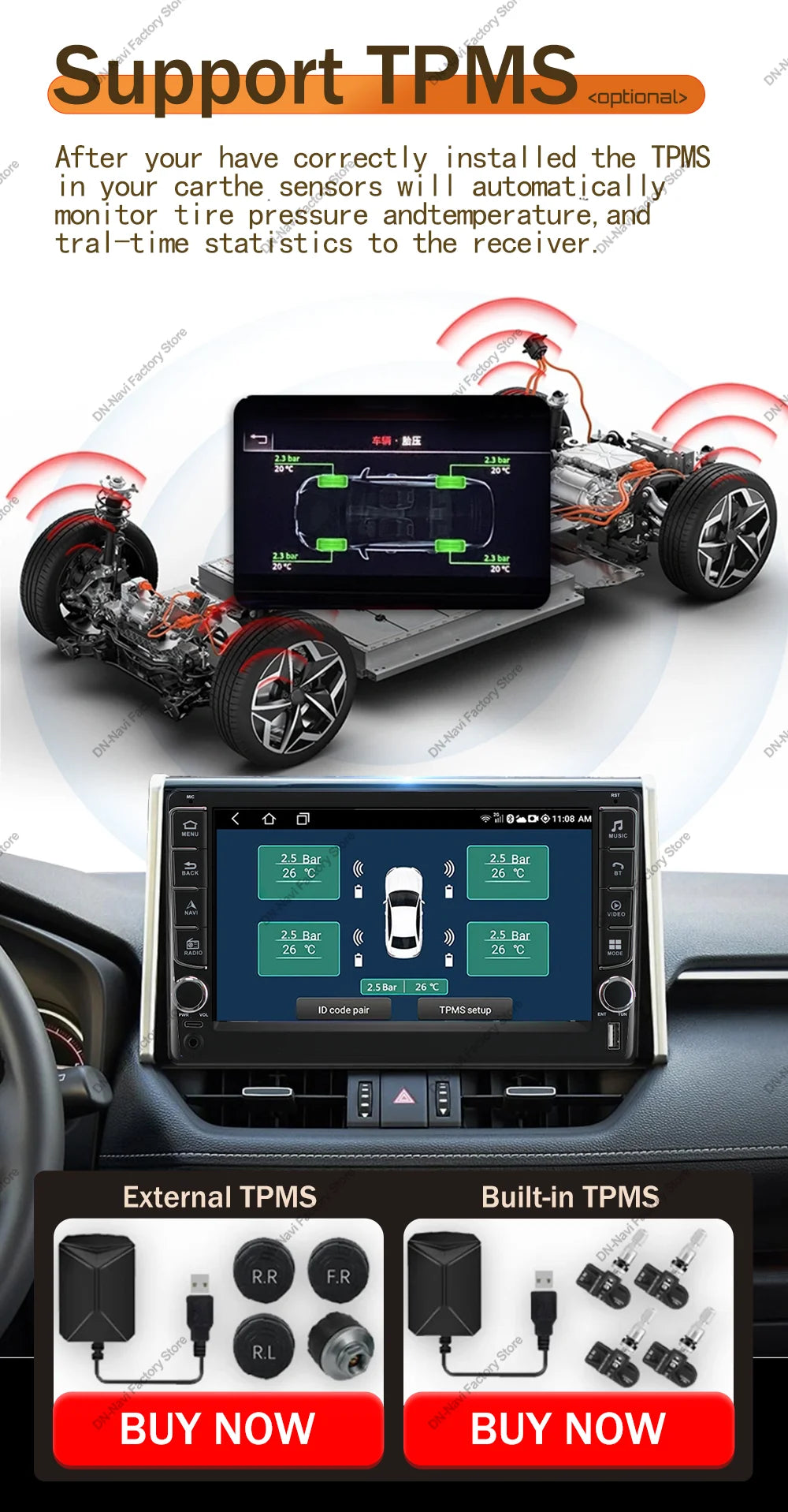 Android 16  For Kia RlO 2 2005 - 2011 2 Din Video Player Car Radio Multimedia Stereo Navigation Carplay AUTO Head Unit Audio  GP