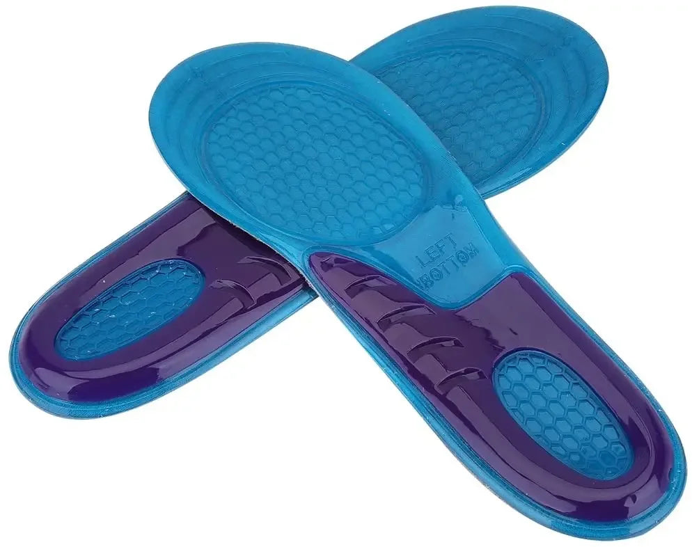 GEL Silicone Insoles for Shoes Orthotic Arch Support Insole Soft Shoe Inserts Sport Anti-slip Template for Man Women Shoe Sole