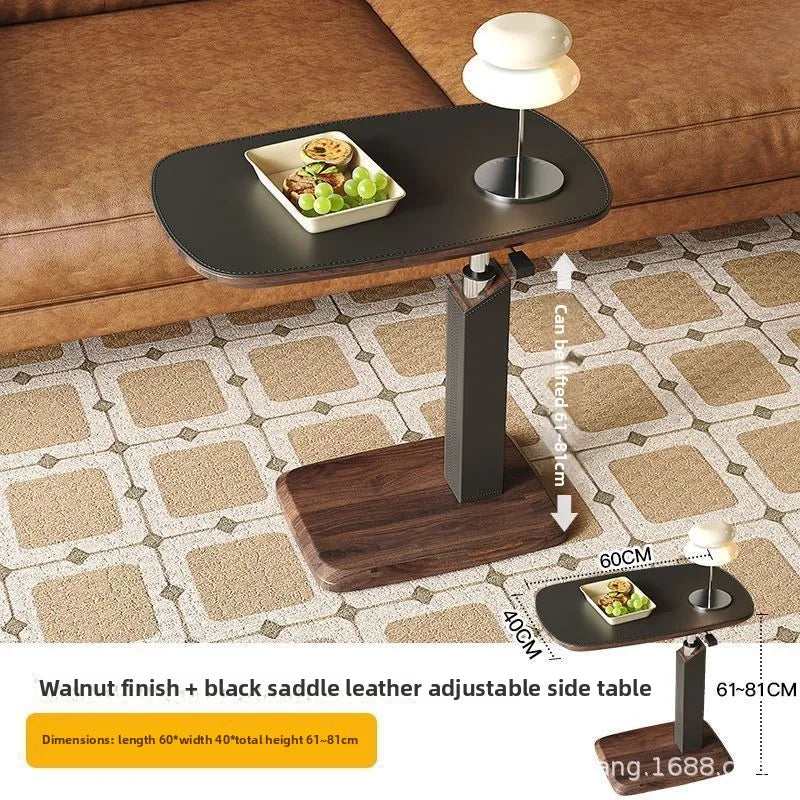Lifting Bedside Table Movable Sofa Coffee Table Mobile Corner Jihu Rotating Living Room Computer Table Mini Small Side Table