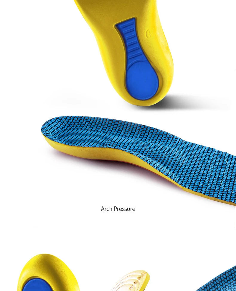 Arch Support sports Insole Men Women Orthopedic Insoles Foot Shock Absorption Anti-Slip Shoe Pads 2Pcs/4Pcs