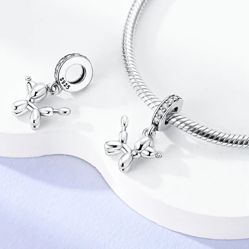 925 Sterling Silver Charms Beads Pendant Tree of Life Dog Elephant Love Heart Charm Fit Original Bracelet DIY Women Jewelry Gift