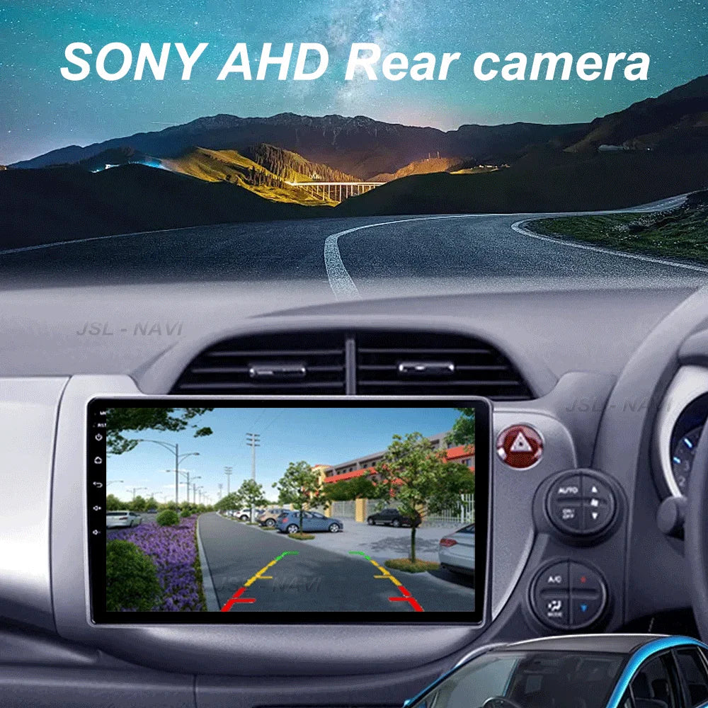 Car Radio Android 16 For Honda Jazz Fit 2007-2013 RHD Stereo Multimedia Video Player Carplay Auto GPS Navigation 2din Head Unit