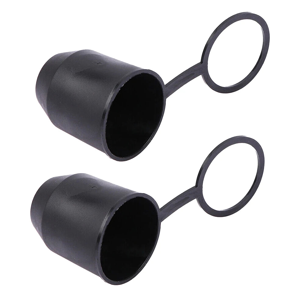 Universal 2 Pcs Trailer Hitch Ball Tow Bar Cover Protection Cap For Caravan Truck Car Trailer Towball Protective Cover