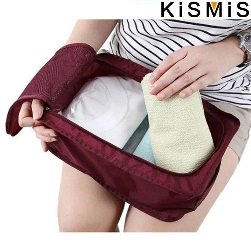 Portable Travel Shoe Organizer Bag Multifunctional Storage Pouch Home Shoe Storage Zip Lock Bag for Easy Sorting