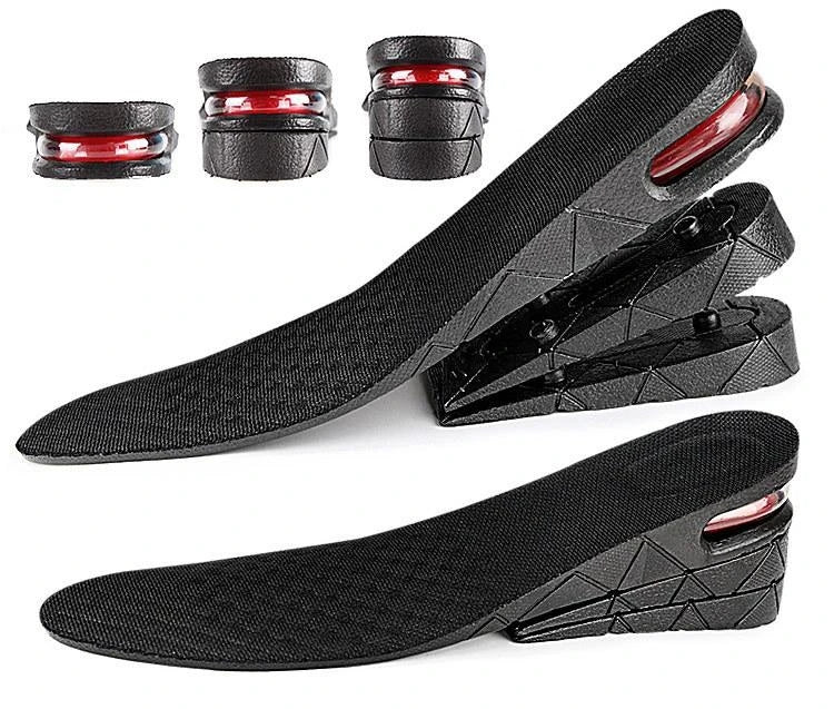1Pair Height Increase Insole Feet Templates 3/5/7/9cm Variable Height Shoes Insoles Air-Cushioned Shock-Absorbing sports insole