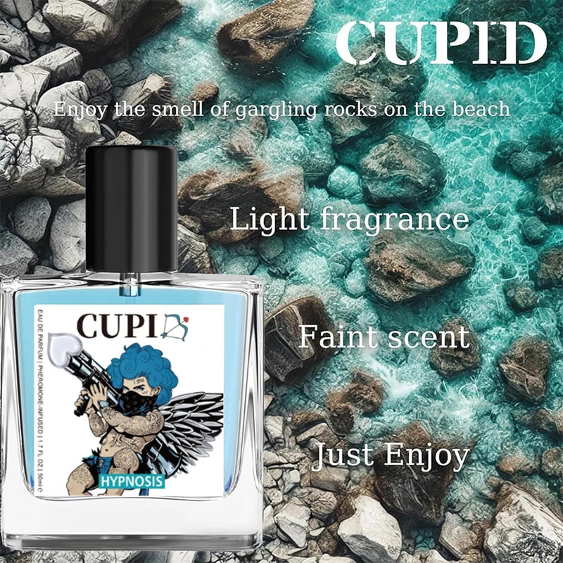 Unisex EDP Perfume Cupid Design 50ml Portable Long Lasting Eau de Parfum Men Women Daily Use Original Brand Elegant