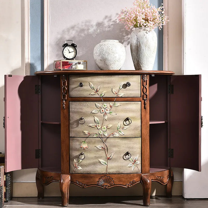 Bedroom With Drawers Living Room Cabinets Round Quality Delicacy Tiny Cute Display Cabinet Modern Nordic Szafka Home Furniture