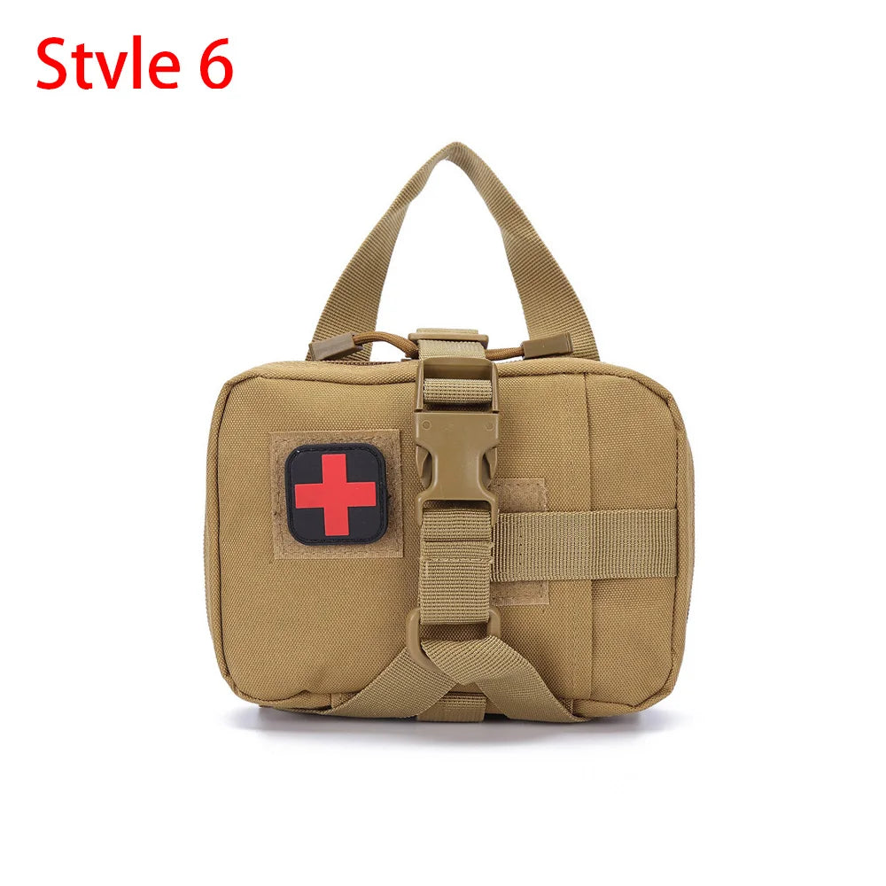 Outdoor Camping Trauma First Aid Kit Multifunctional Equipment Survival Tool Kit Wilderness Survival Emergency Kit