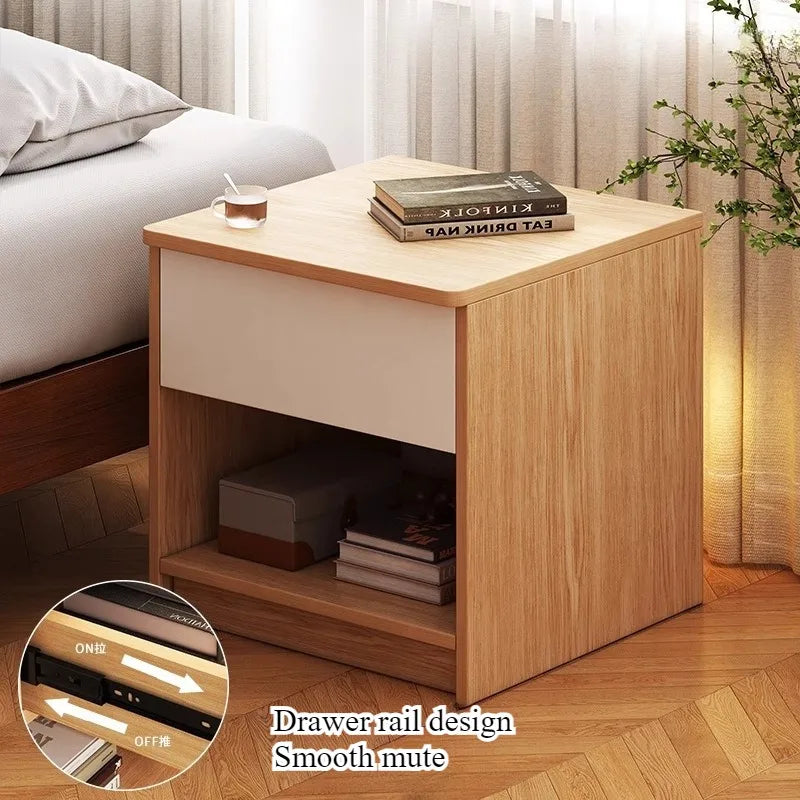 Bedside table Modern simple bedroom Simple hotel special small bedside rack Household locker Storage cabinet