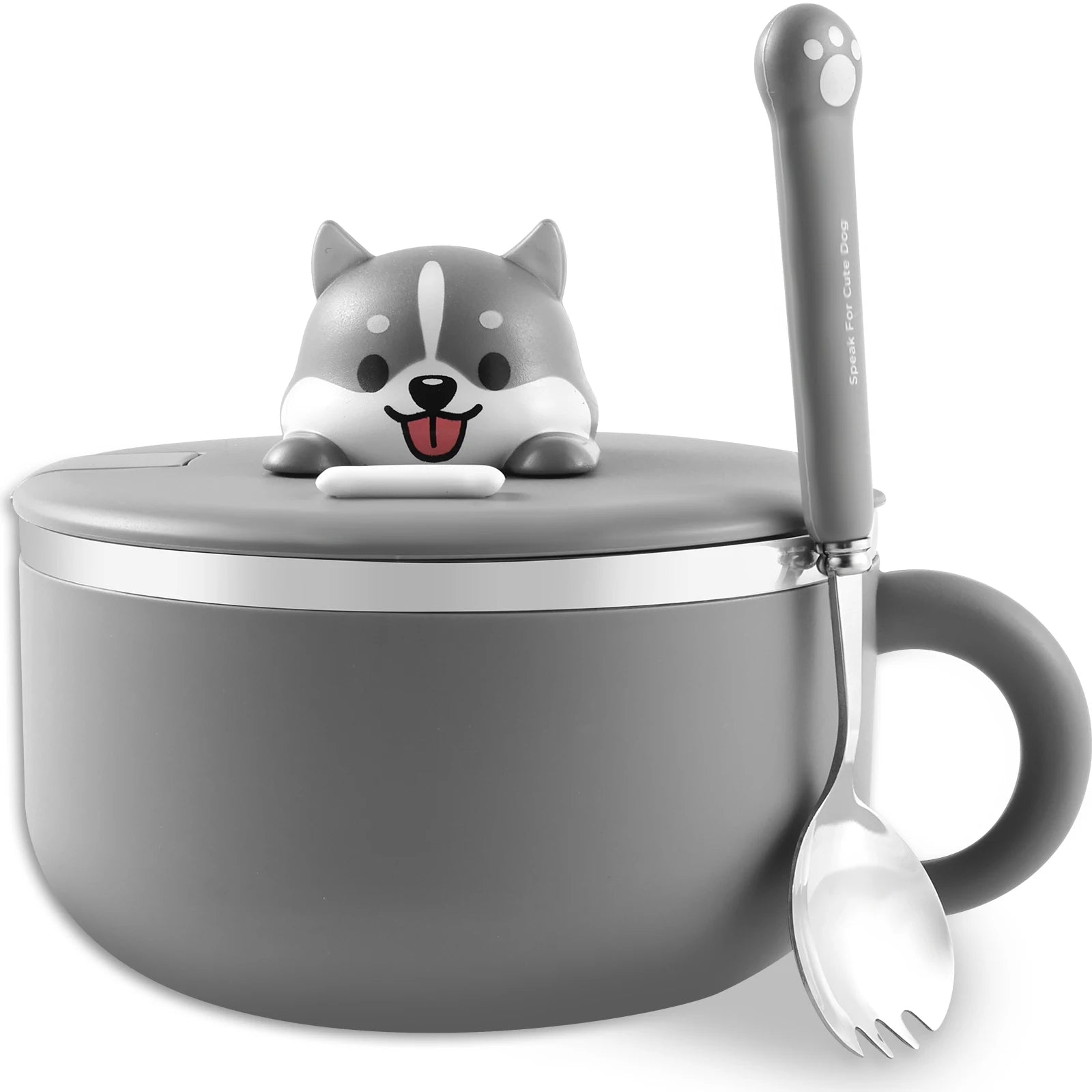 1200ml Ramen Bowl Insulated Bowls Stainless Steel Ramen Bowls With Lid Fruit Salad Rice Soup Bowl Students Large Lunch Box