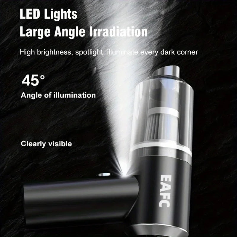 Wireless Vacuum Cleaner Mini Dust Collector Small Suction Force Home Car Dual-Use Handheld Cleaning Appliances USB Charging