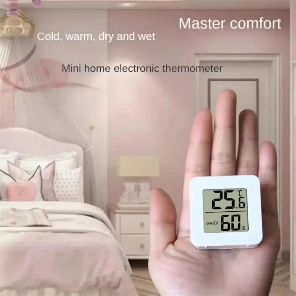 6-10pcs Digital Thermometer Hygrometer Indoor Mini Temperature LCD Electronic Monitor Hygrometer Outdoor Room Baby