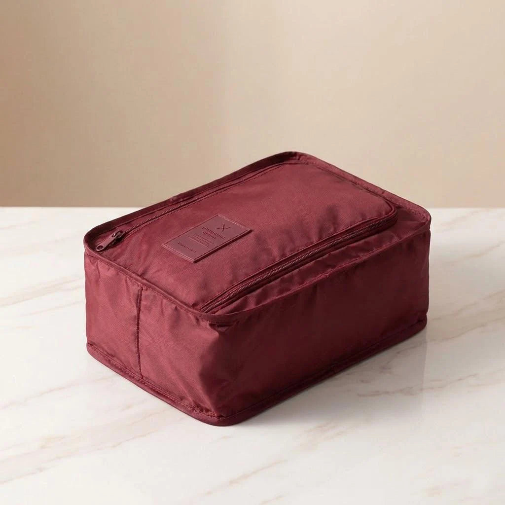 Portable Travel Shoe Organizer Bag Multifunctional Storage Pouch Home Shoe Storage Zip Lock Bag for Easy Sorting