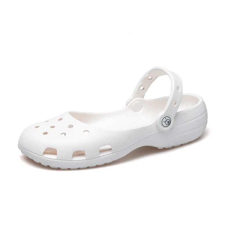 2026 Summer New Women'S Ballet Cave Shoes Mary Jane Eva Durable Anti Slip And Odorous Flat Shoes Beach Shoes For Outdoor Wear