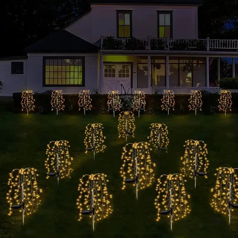 Outdoor Waterproof Garden Decorations Suitable For Courtyard Walkways, Gardens, Lawns, Gatherings, Camping, Decorative Lights