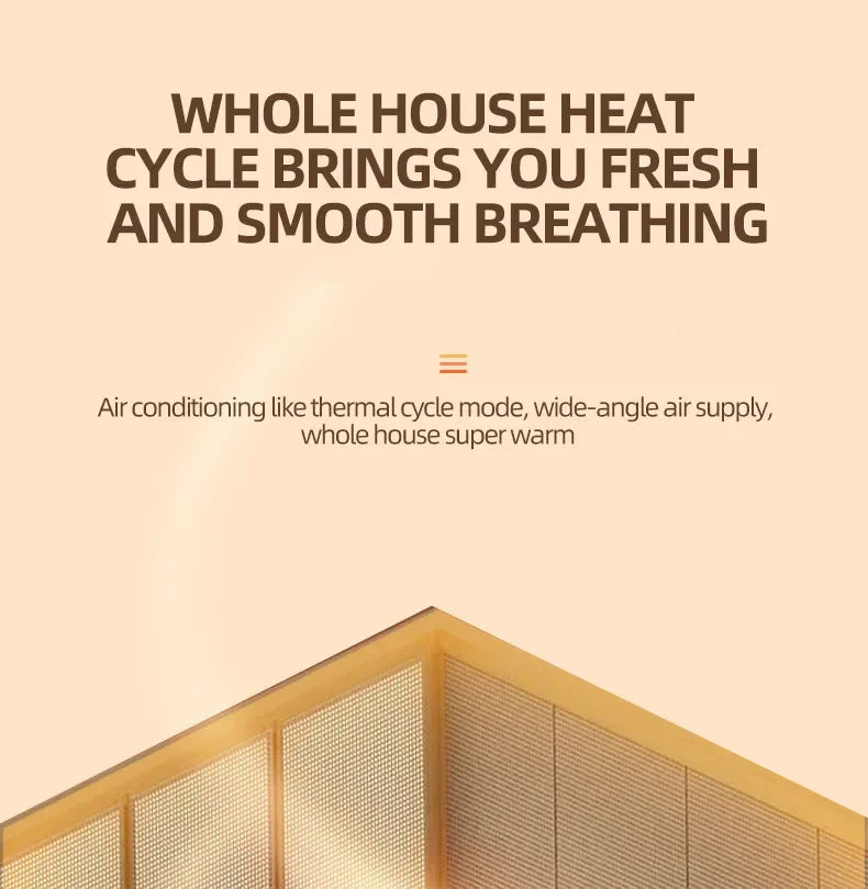Small Household Heater Lasting Constant Temperature Quickly Add Safety and Energy Saving Power Off Protection Electric Heater