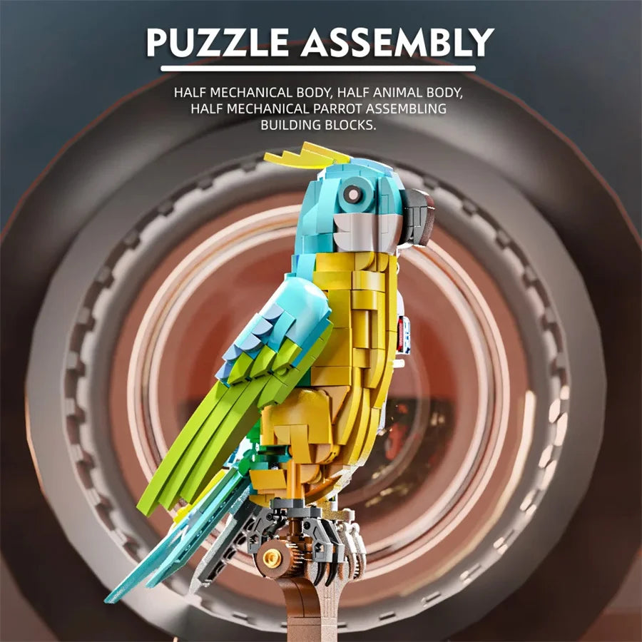 898PCS V8 Engine MOC Building Blocks Model Kit Creative Technical Assembly Educational STEM Desktop Collectible Gift for Kids