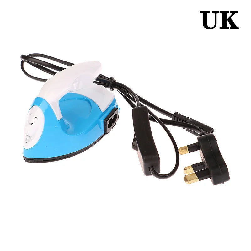 Mini Craft Iron Electric Iron Portable Handy Heat Press Diy Small Iron For Ironing Clothes Laundry Appliances EU/US/UK Plug