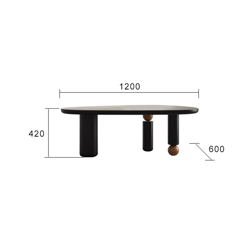 Trendy Aesthetic Coffee Tables Elegant Unique Retro Design Coffee Tables Minimalist Trendy Table Basse Salon Furniture For Home