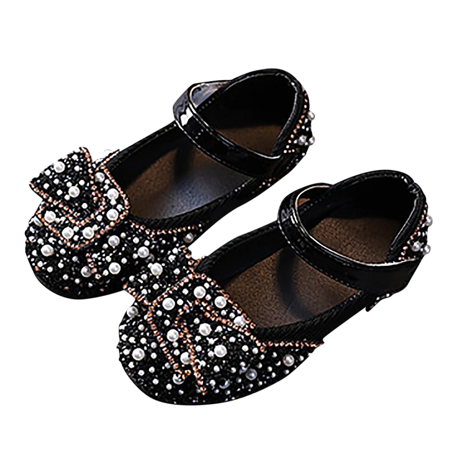 Sandals Toddler Girl Childrens Shoes Pearl Rhinestones Shining Kids Shoes Baby Girls Shoes Girls Thong Sandals Size 3