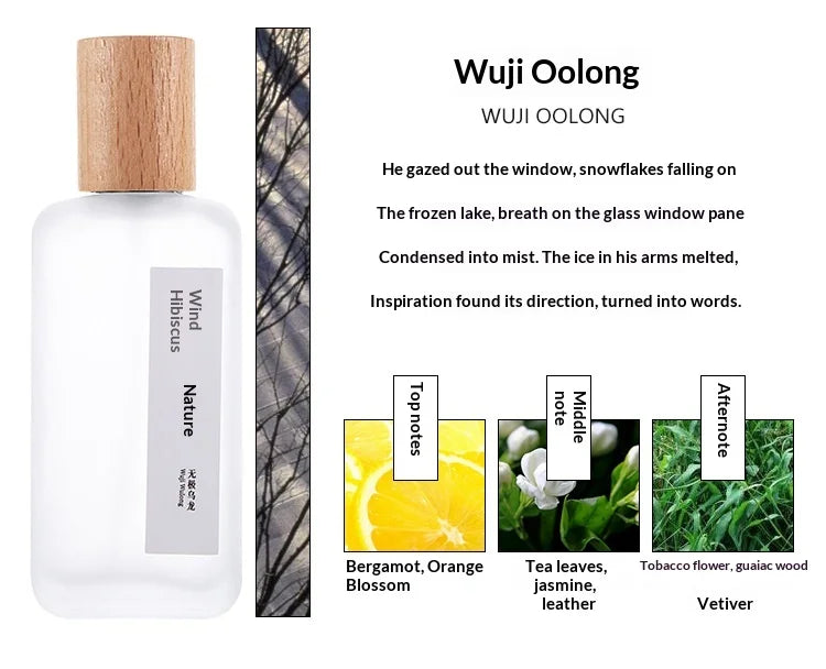 Elegant White Tea Perfume, Unisex Long-Lasting Fresh Natural Tea Aroma, Luxury Brand Inspired, Oolong Perfume Man and Women