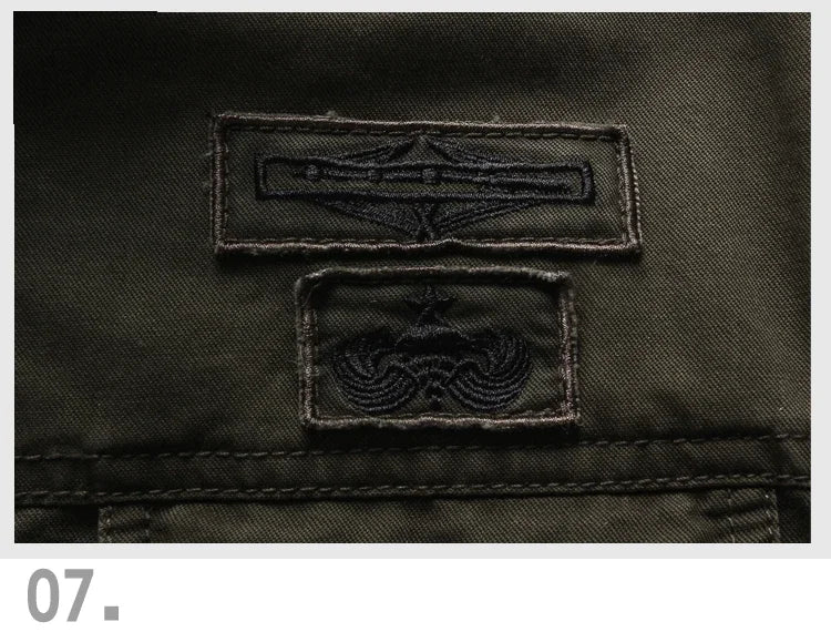 New 2025 Casual Army Military Jacket Men Plus Size M-6XL Jaqueta masculina  Spring & Autumn Cargo Mens Jackets Coat
