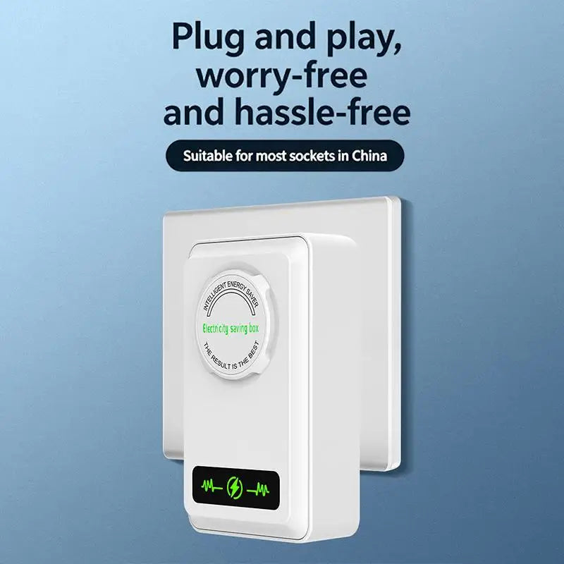 Household Electricity Saving Device 90V260V Power Saver Box Smart Energy Efficient Solution for Appliances US EU Plug