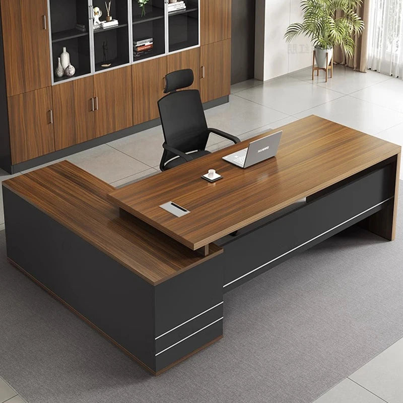 Irregular European Office Desk Lounge Creative Aesthetic Modern Designer Safe Office Desk Shelves Mesa Ordenador Home Furniture