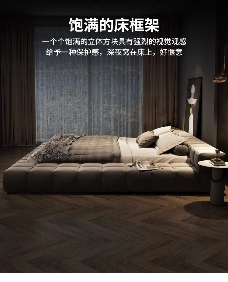 Bedroom Unique Bed Aesthetic Modern Double Children Bed Luxury Sleeping 180x200 Camas De Matrimonio Dormitorio Home Furniture