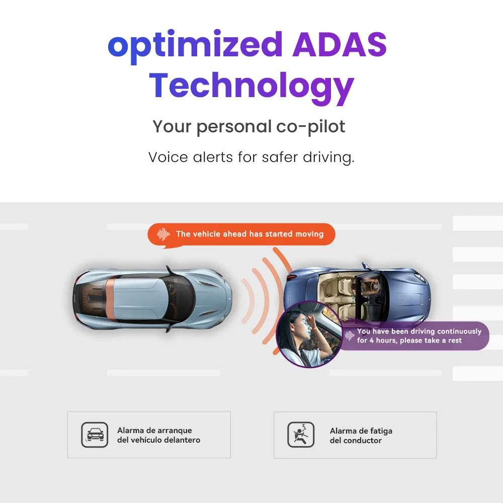 DDPAI N5 Dual 4K HDR Dash Cam Front Rear AI NightVIS Camera WiFi 6 GPS ADAS Voice Control 24H Parking Mode Car DVR