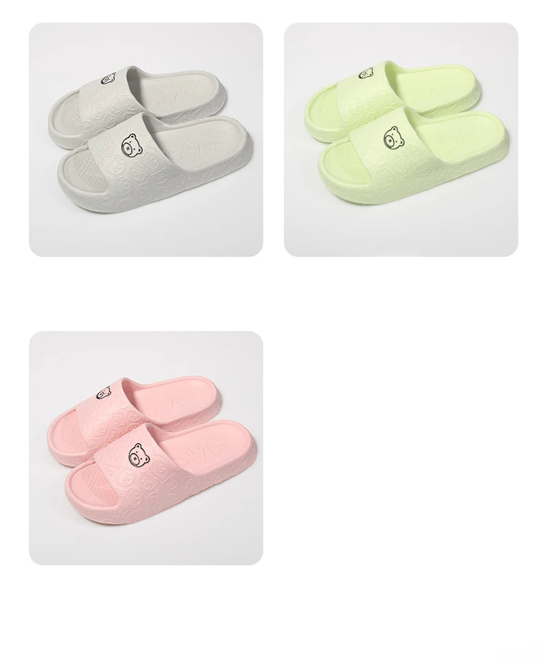 Non-Slip Slippers for Women Outdoor Wear 2024 New Indoor Home Sandals Female Summer Eva