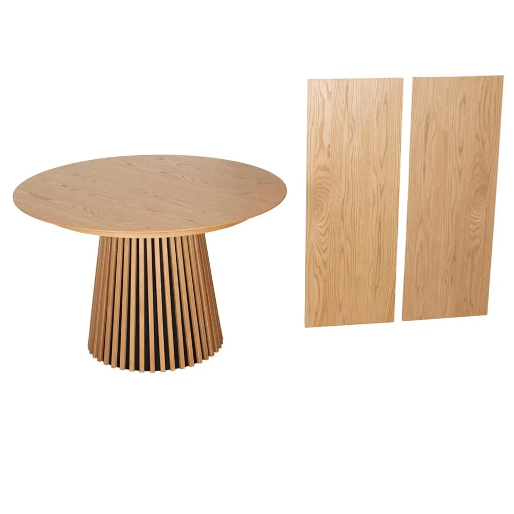 Hot Selling Dining Room Furniture Round Wood Tables Oval Extendable Dining Table
