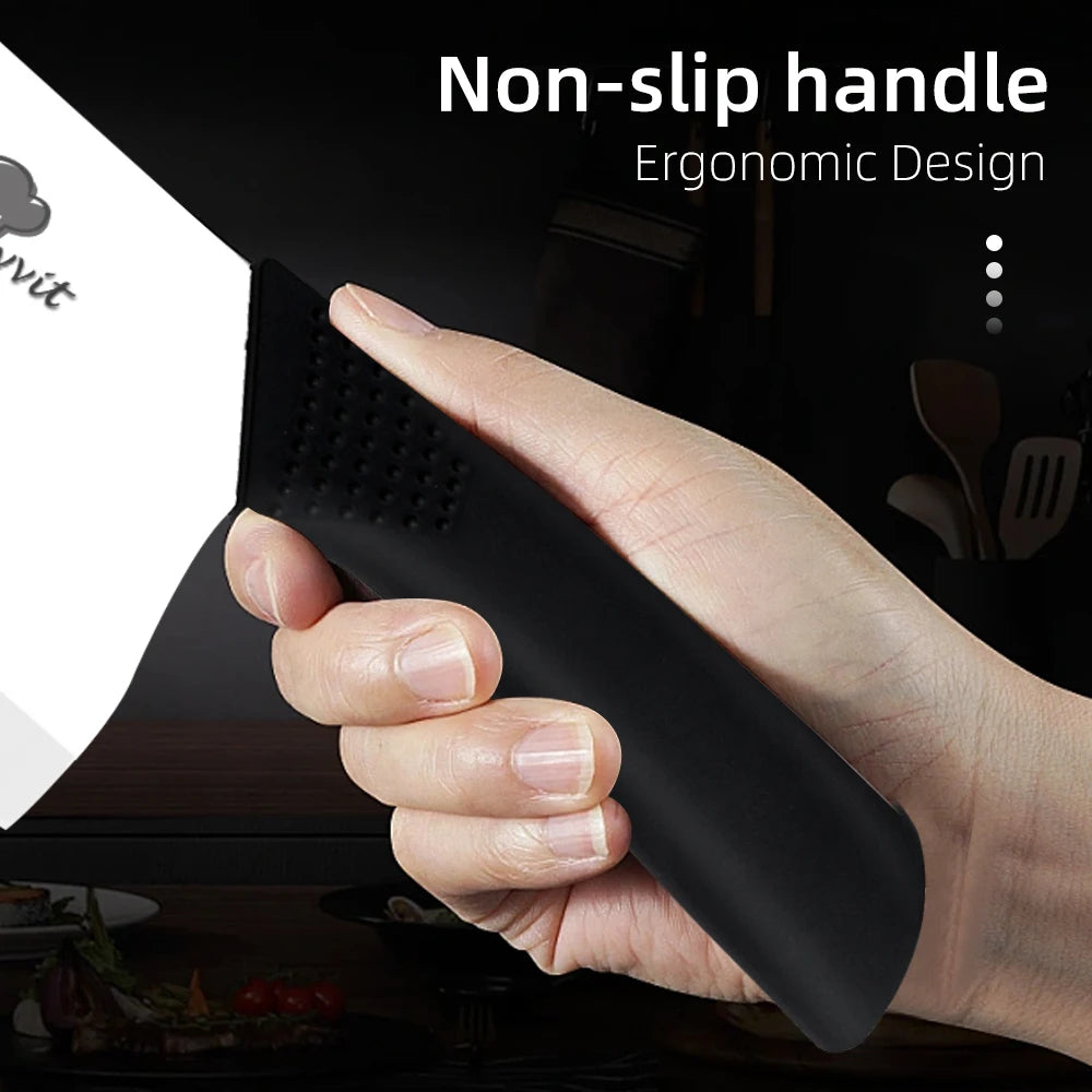7 inch Ceramic Kitchen Knives Chef Knife White Zirconia Blade Kitchen Knives with Kitchen Tool