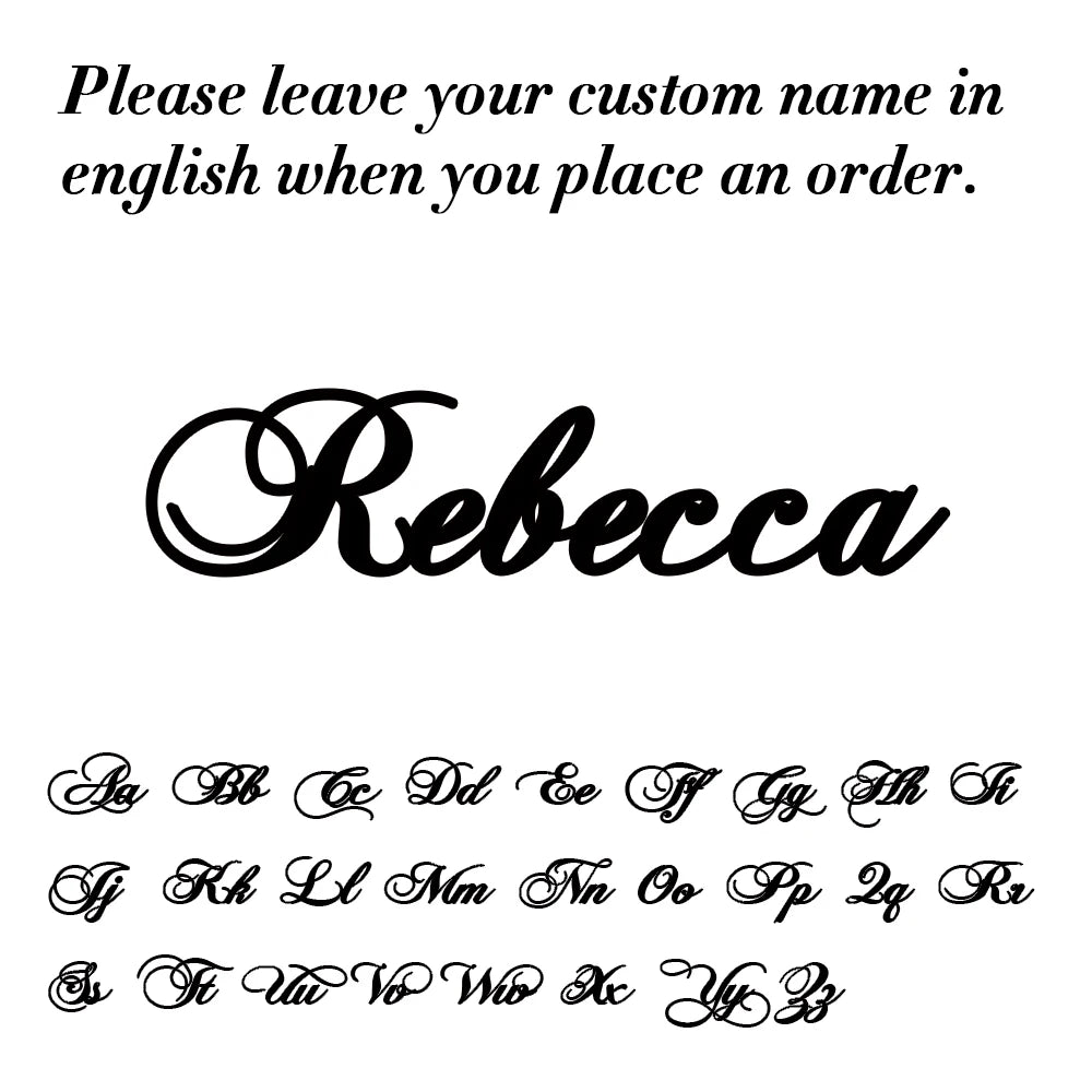 My Shape Custom Name Sparkling Necklaces Stainless Steel Customized Bling Frosted Pendants Personalized Name Chain Jewelry Gifts