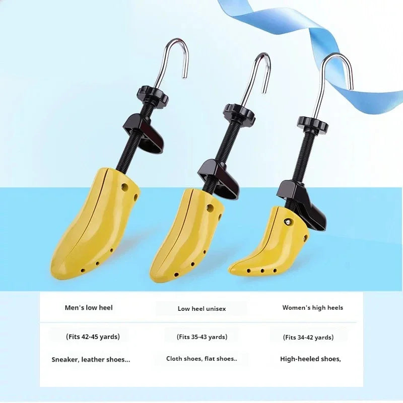 1 Piece Shoe Stretcher Shoe Trees Adjustable Length Width for Men and Women