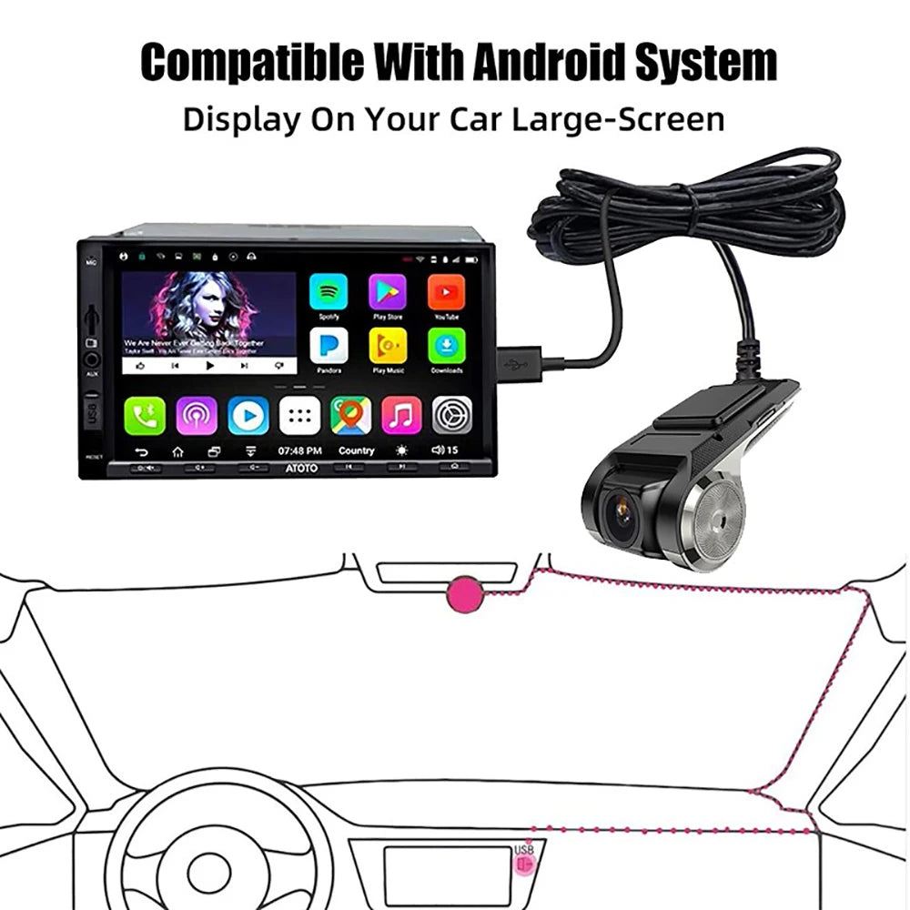 Dash Cam Car DVR WiFi Dashcam 1080P Full HD Auto Drive Loop Video Recorder Vehicle Camera Black Box Registator Night Vision ADAS