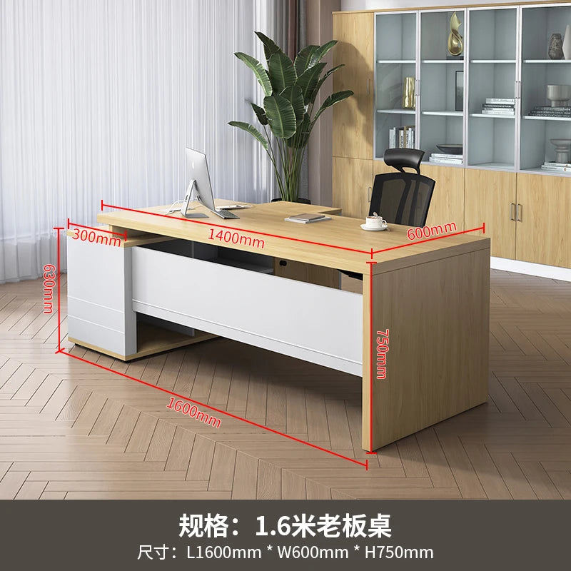 Irregular European Office Desk Lounge Creative Aesthetic Modern Designer Safe Office Desk Shelves Mesa Ordenador Home Furniture